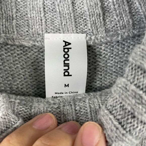 Abound Gray Long Sleeve Dress - Picture 5 of 5